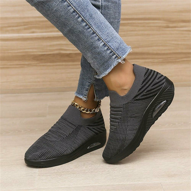 Ergonomic Mesh Sneakers with Air Cushioning for Women – Alina