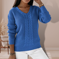 Luxurious women's knitted sweater – Vivienne