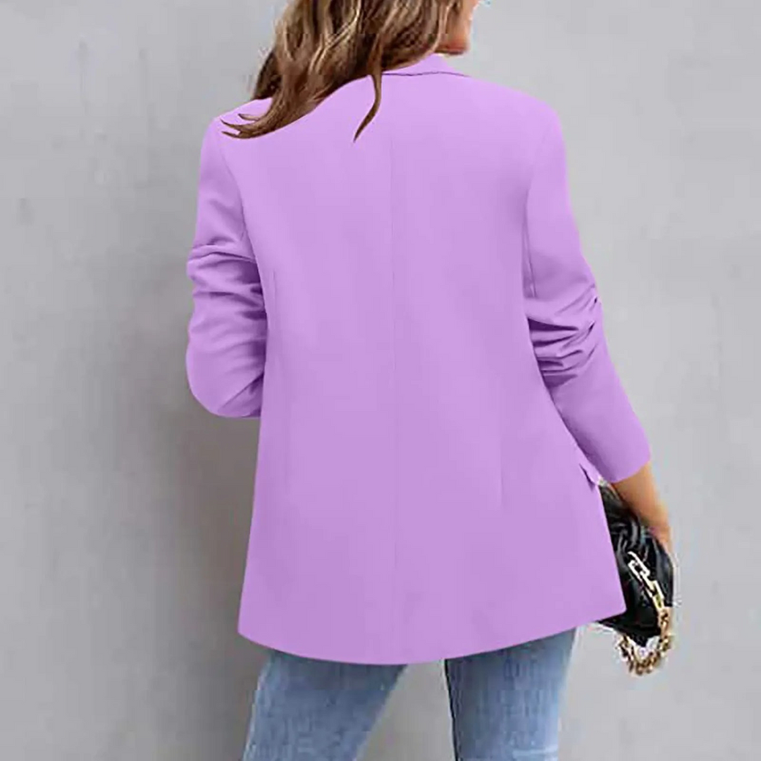 Trendy slim fit blazer til damer – Hana