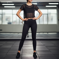 Kurzärmeliges Mesh Trainingsshirt - VentriMove 