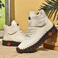 Handcrafted Comfort Sneaker Boots - Amara