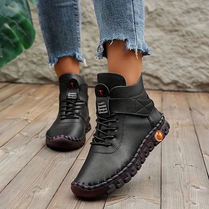 Handcrafted Comfort Sneaker Boots - Amara