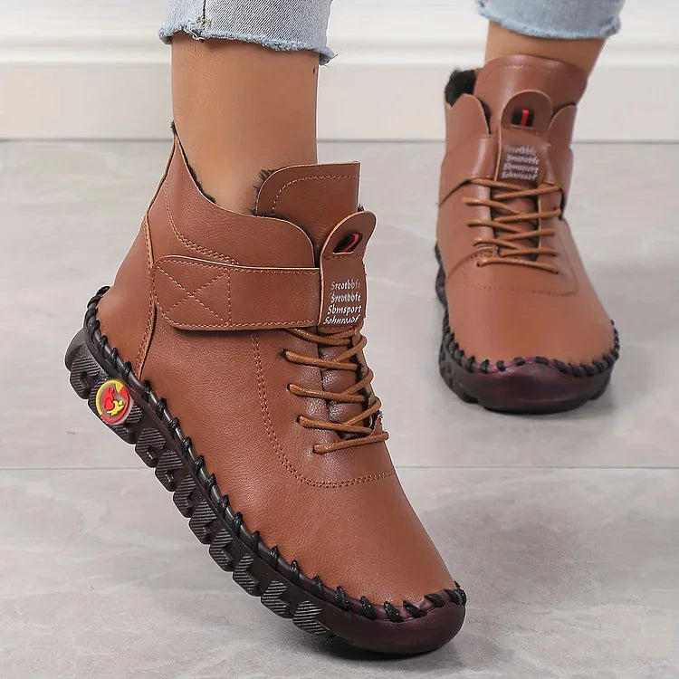 Handcrafted Comfort Sneaker Boots - Amara