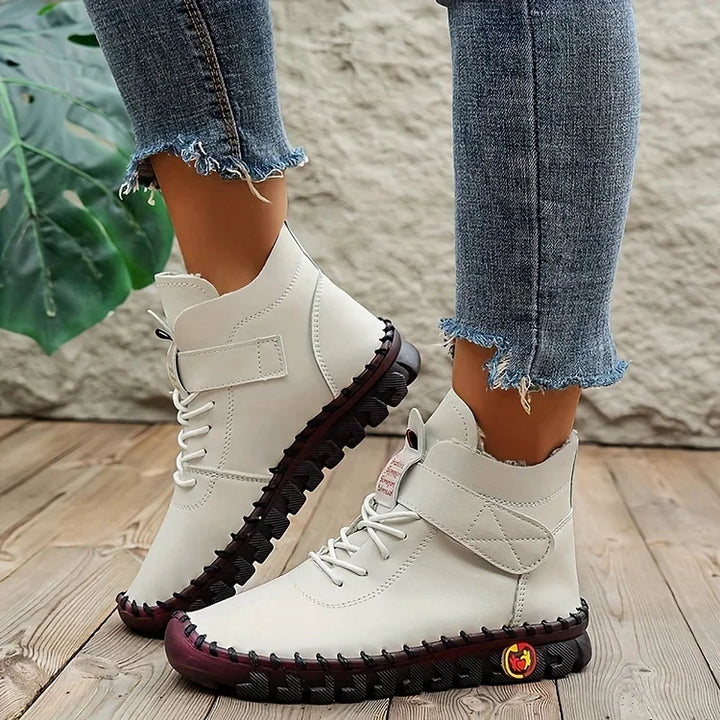 Handcrafted Comfort Sneaker Boots - Amara