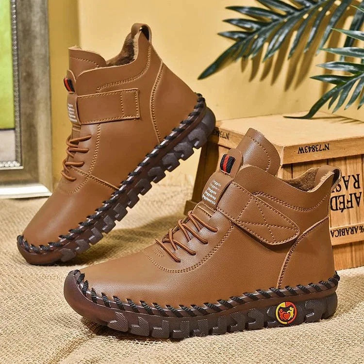Handcrafted Comfort Sneaker Boots - Amara