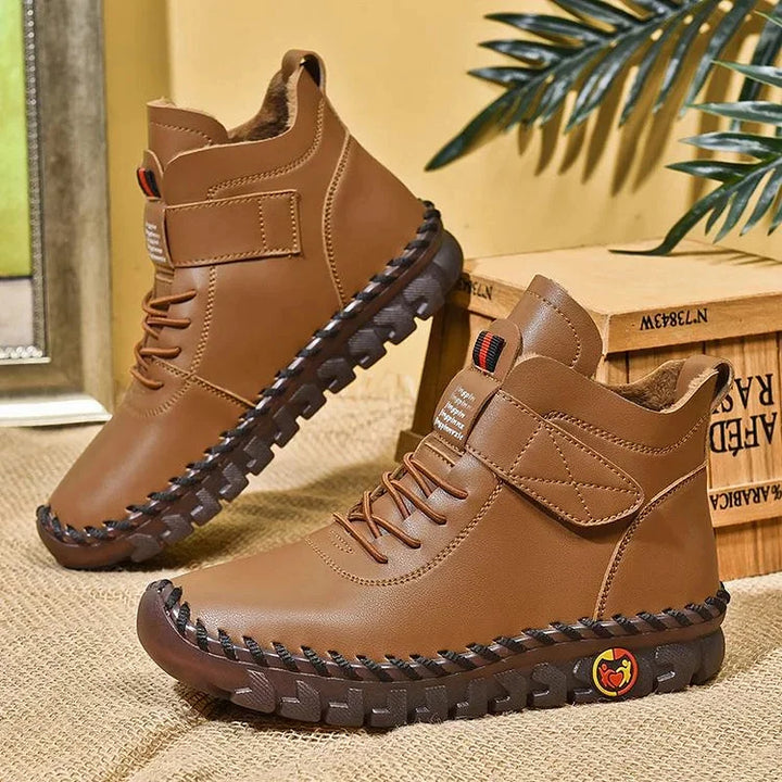 Handcrafted Comfort Sneaker Boots - Amara