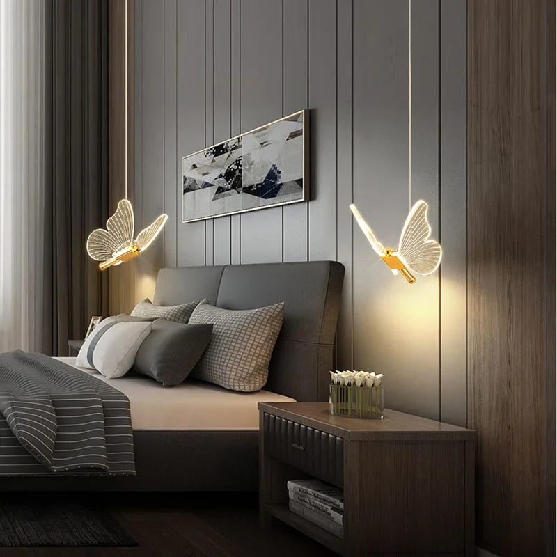 Lámparas colgantes LED de mariposa - ButterLuxe