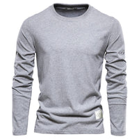 Camiseta clásica de algodón para hombre de manga larga – Joris