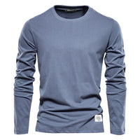Camiseta clásica de algodón para hombre de manga larga – Joris