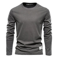Camiseta clásica de algodón para hombre de manga larga – Joris