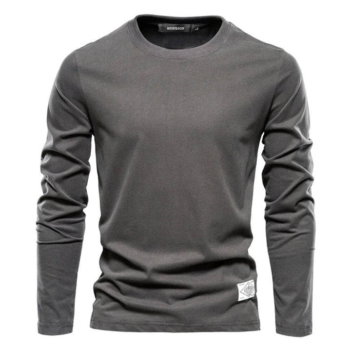 Camiseta clásica de algodón para hombre de manga larga – Joris