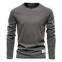 Klassisches Herren Langärmeliges Baumwollshirt – Joris