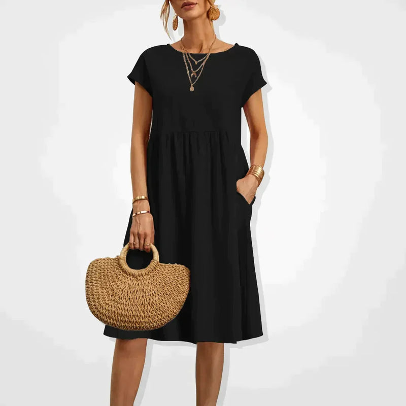 Airy Linen Dress – Elodie