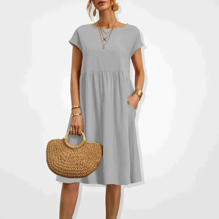 Airy Linen Dress – Elodie