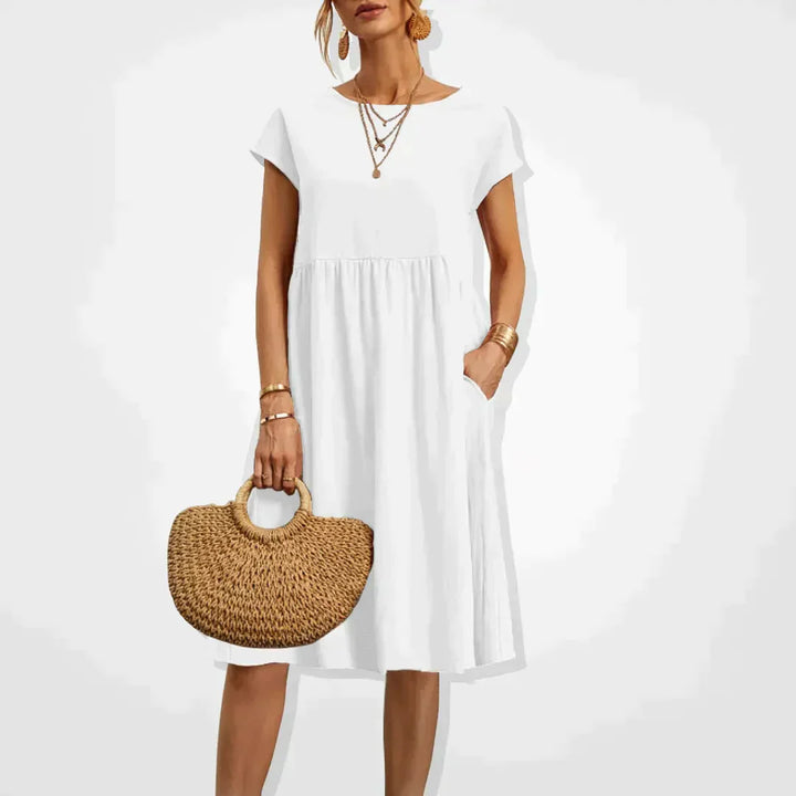 Airy Linen Dress – Elodie
