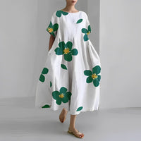 Boho Flower Maxi Dress - FloraChic
