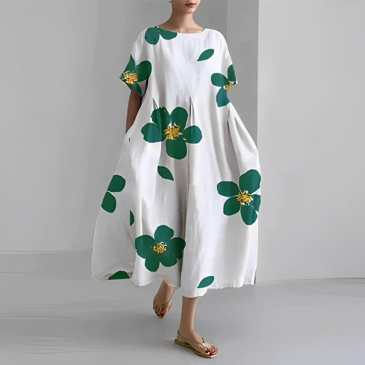 Boho Flower Maxi Dress - FloraChic