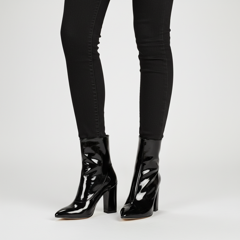 Lackleder Boots - Annalena