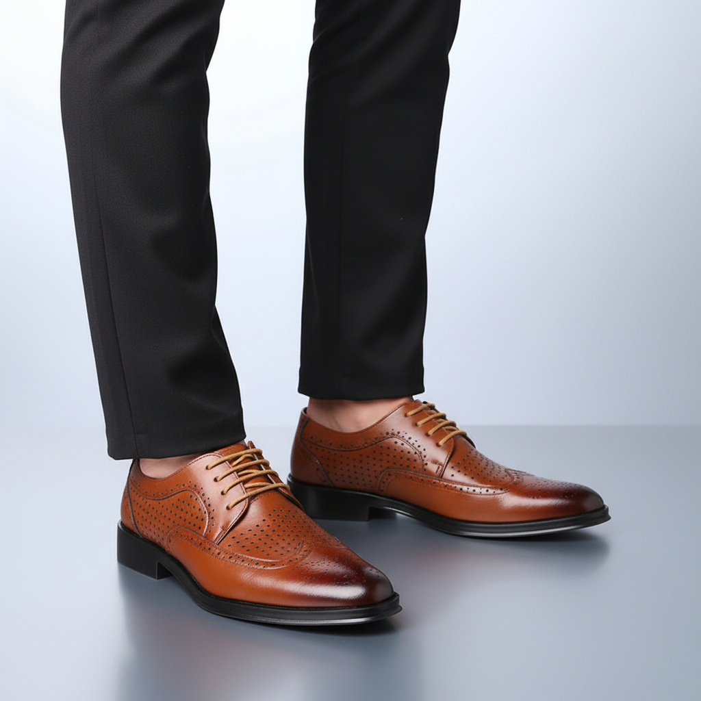 Lackleder Herrenschuh Mit Spitzer Nase - Owen