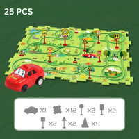 Problem-Solving Children's Puzzle - RacePuzzle