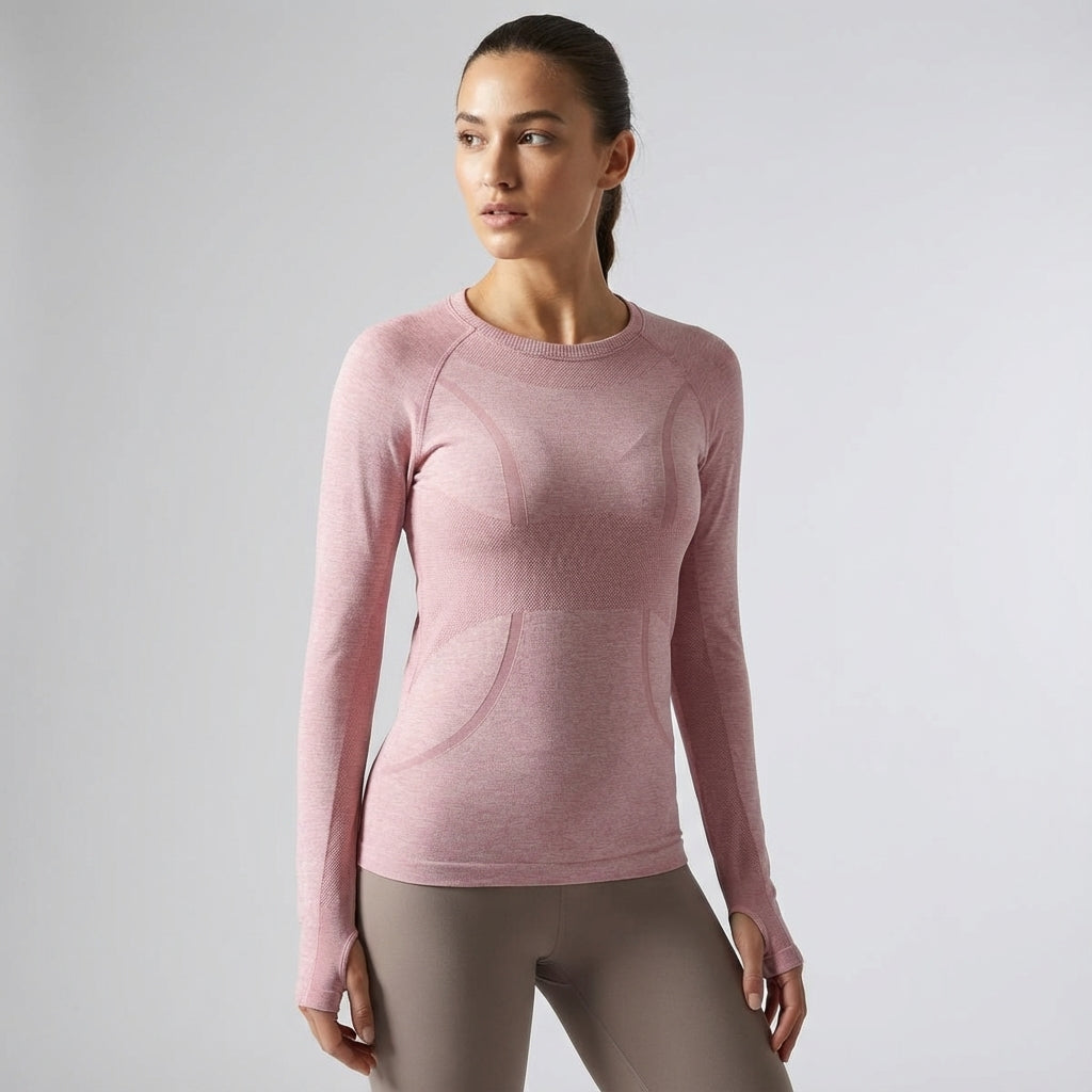 Langarm Laufshirt Regular Fit - Amelia