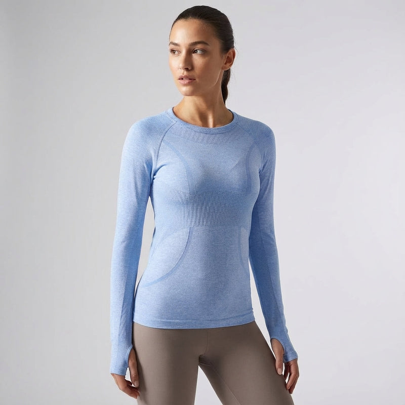 Langarm Laufshirt Regular Fit - Amelia