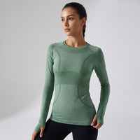 Langarm Laufshirt Regular Fit - Amelia