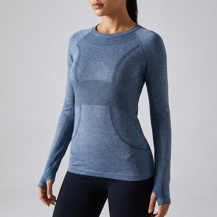 Langarm Laufshirt Regular Fit - Amelia