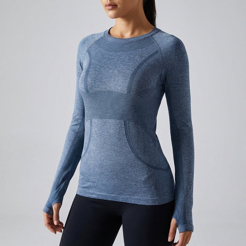 Langarm Laufshirt Regular Fit - Amelia