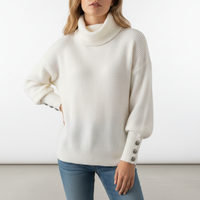 Lange Ärmel Damenpullover - Karin