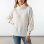 Lange Ärmel Damenpullover - Karin