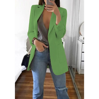Trendy lang dameblazer - Valentina