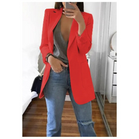 Trendy lang dameblazer - Valentina