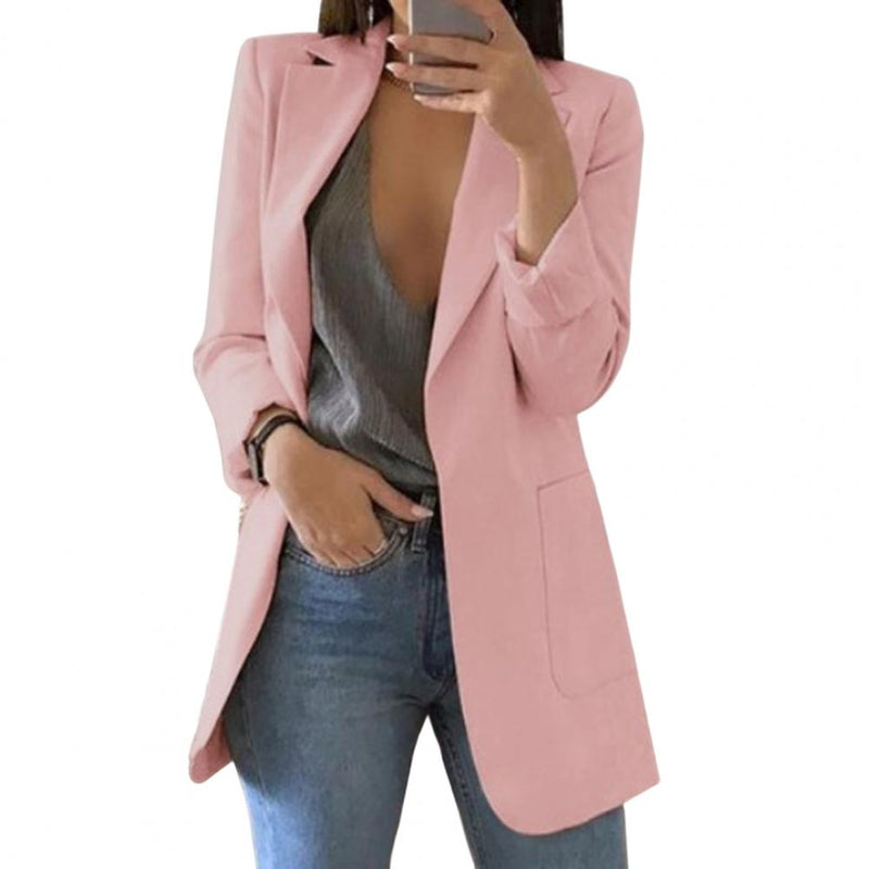 Autumn Women's Blazer – Marita in Pumpkin Orange