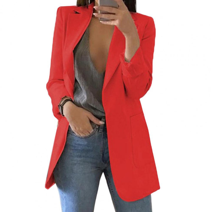 Autumn Women's Blazer – Marita in Pumpkin Orange