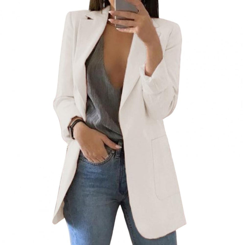 Autumn Women's Blazer – Marita in Pumpkin Orange