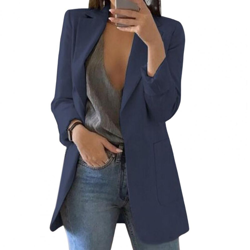 Autumn Women's Blazer – Marita in Pumpkin Orange