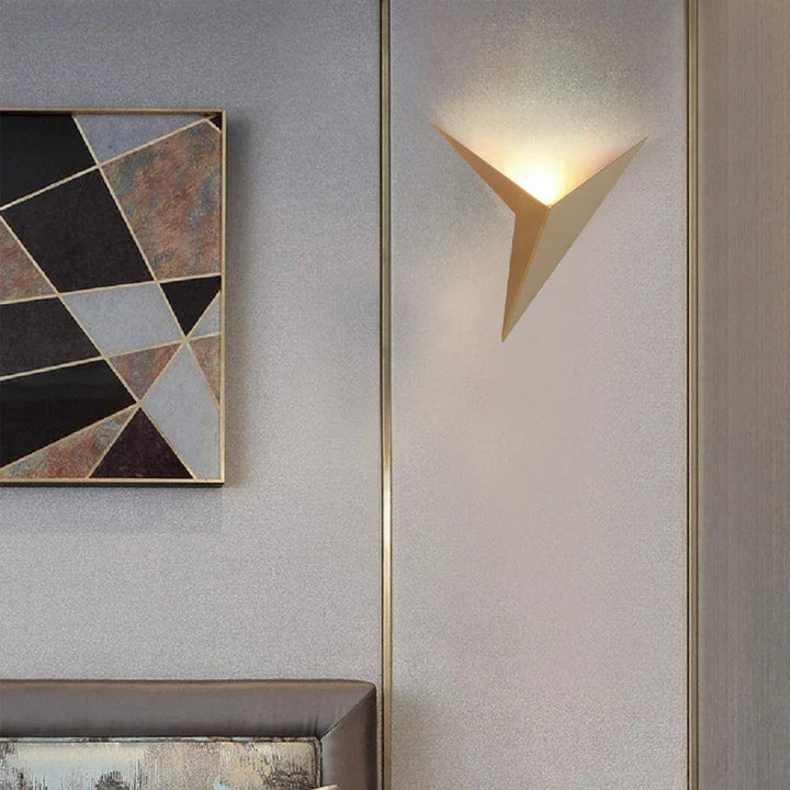 Moderne Dreieckige Wandlampe - TrigoLux