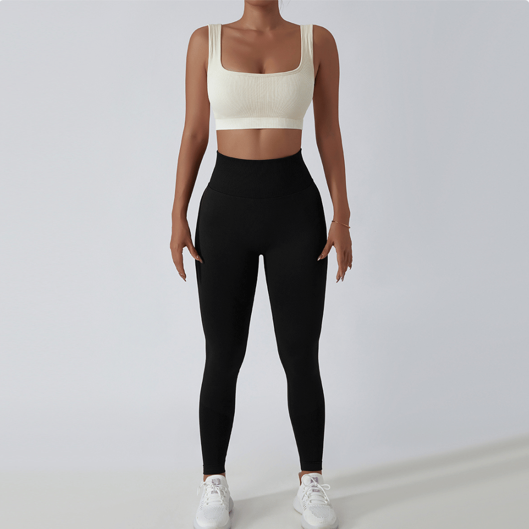 High Waist Dame Sportleggings – FlexFit