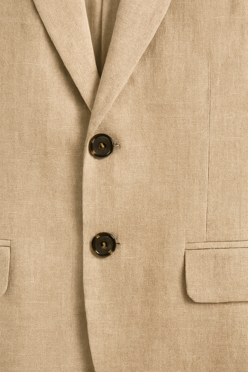 PAYPAL-DISPUTE_Lightweight Men's Linen Suit – 2-piece, Slim Fit, ideal for Summer, Wedding & Business