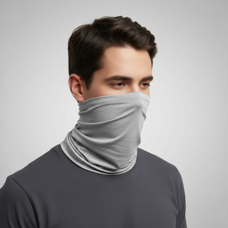 Leichter Nahtloser Schlauchschal Aus Polyester - ThermaLoop