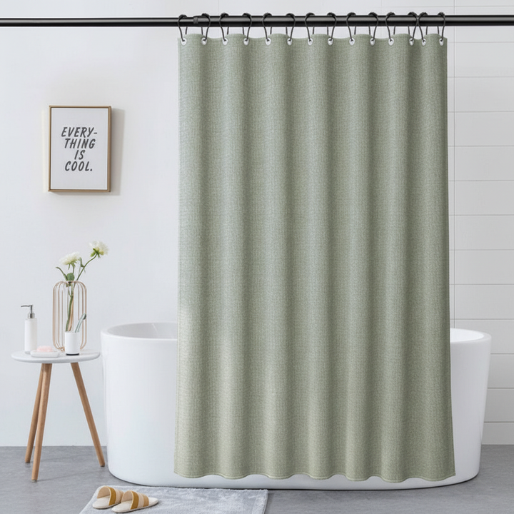 Leichter Polyester Duschvorhang - SereneCurtain