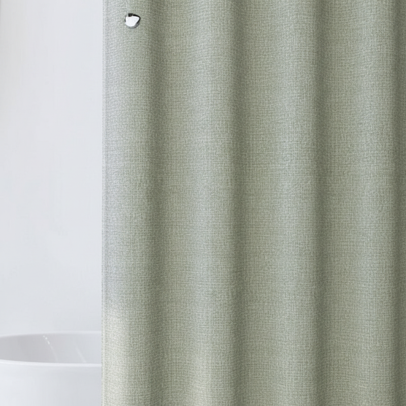 Leichter Polyester Duschvorhang - SereneCurtain