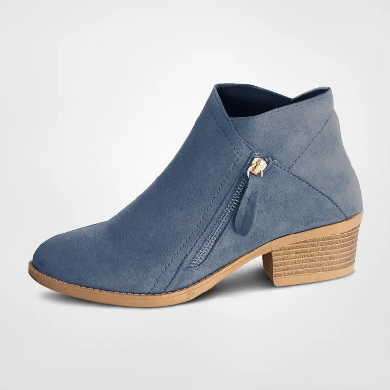 Fashionable ankle boots with zipper - ModiStep