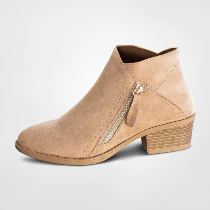 Fashionable ankle boots with zipper - ModiStep