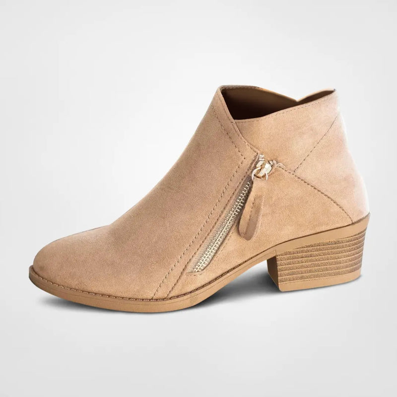 Fashionable ankle boots with zipper - ModiStep