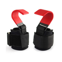 Ganchos de elevación con banda de muñeca ajustable - GripMax
