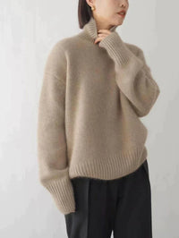Cashmere Women's Turtleneck Sweater - Seraphina