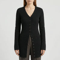 Longline-Cardigan Mit Knopfleiste - Lisann