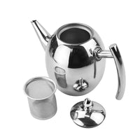Rustfri stål tekande med si – TeaElegance